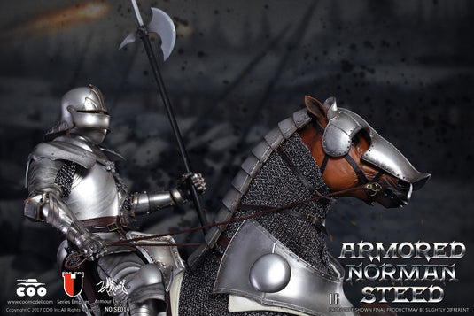 Coo Model - Series of Empires Diecast Alloy: Amored Norman Steed