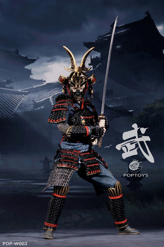 POP Toys - Warrior Women Series: The Butterfly Helmets Female Warriors (Black Armor Standard Version)