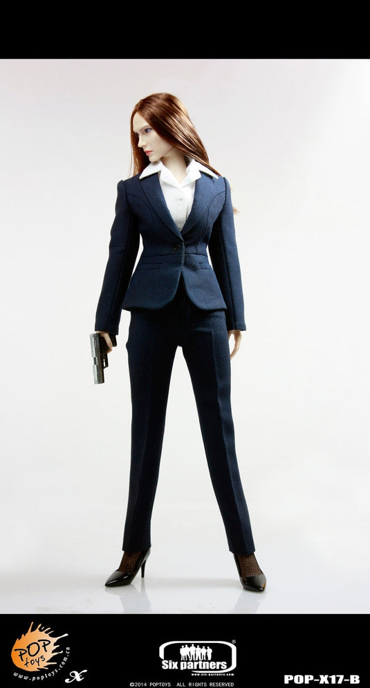 Pop Toys - MI6 Female Agent in Blue