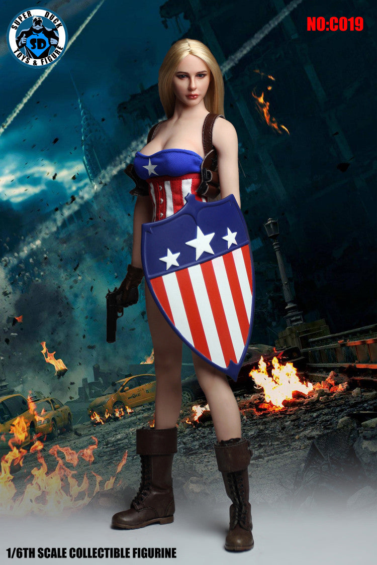 Load image into Gallery viewer, Super Duck - Cosplay Series - American Female Action Hero Accessory

