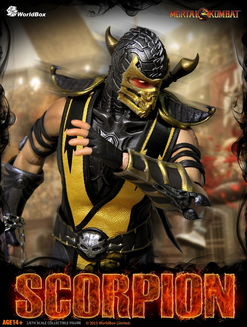 Load image into Gallery viewer, World Box - Mortal Kombat Scorpion
