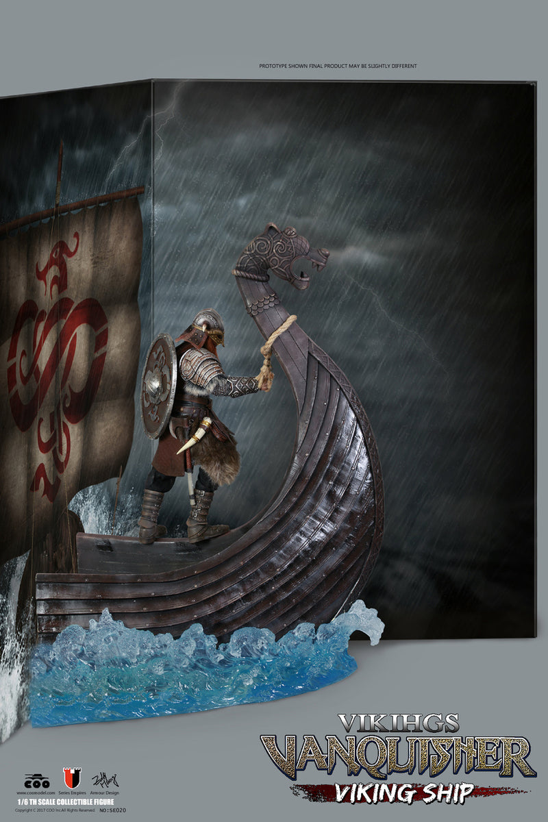 Load image into Gallery viewer, COO Model - Viking Vanquisher Viking Ship (Scene Platform)
