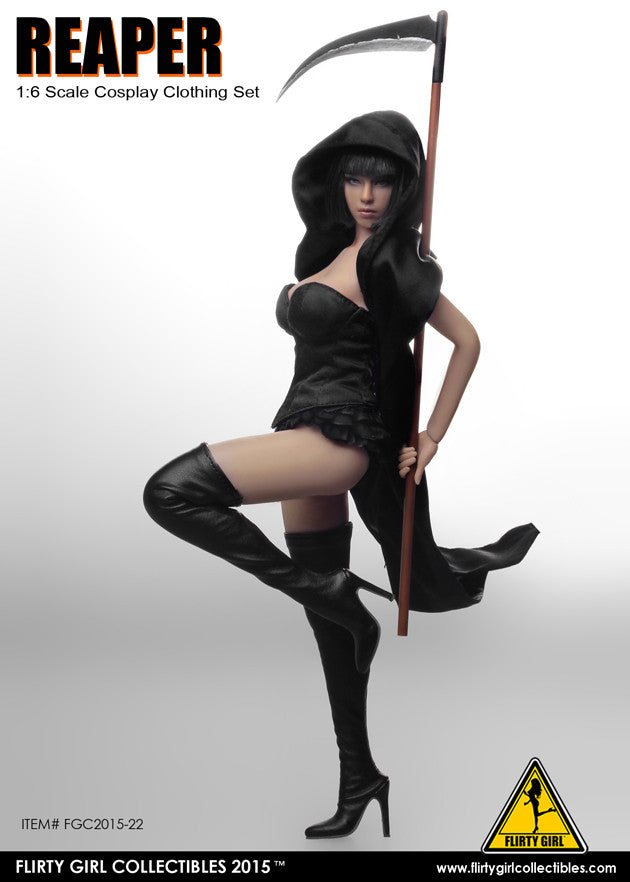 Load image into Gallery viewer, Flirty Girl - Reaper Cosplay Set
