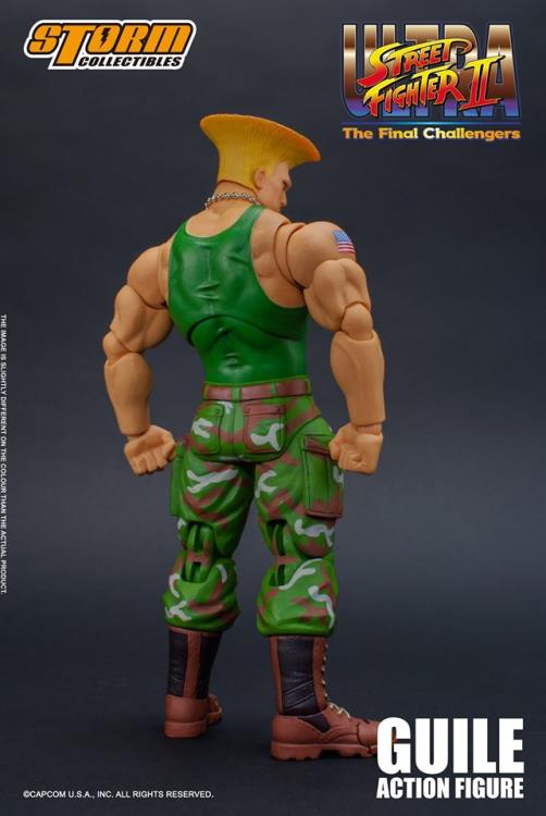 Load image into Gallery viewer, Storm Collectibles - Ultra Street Fighter II: The Final Challengers Guile 1/12 Scale
