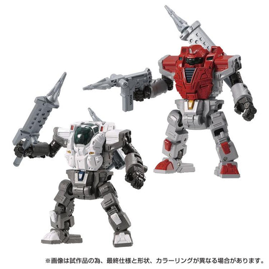 Diaclone Reboot - DA-77 Powered Suits System Set (Version A & B)