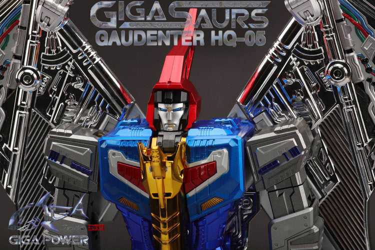 Load image into Gallery viewer, Giga Power - Gigasaurs - HQ05R Gaudenter - Chrome (Blue Ver.)

