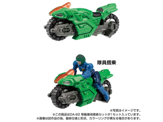 Diaclone Reboot - DA-62 Mobile Base Nauts Set