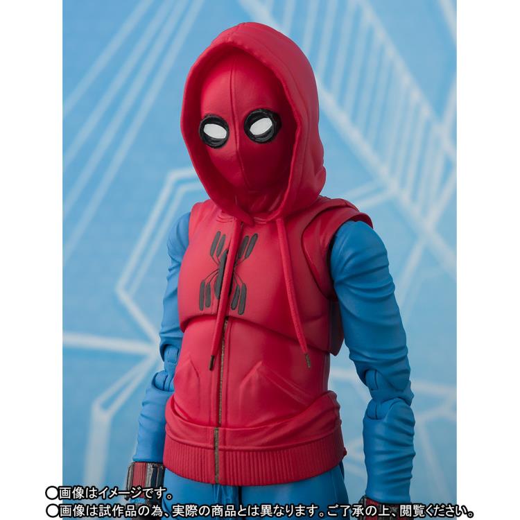 Load image into Gallery viewer, Bandai - S.H.Figuarts - Spider-Man Homecoming - Spider-Man Homemade Suit Version &amp; Iron Man Mark XLVII (Tamashii Web Exclusive)
