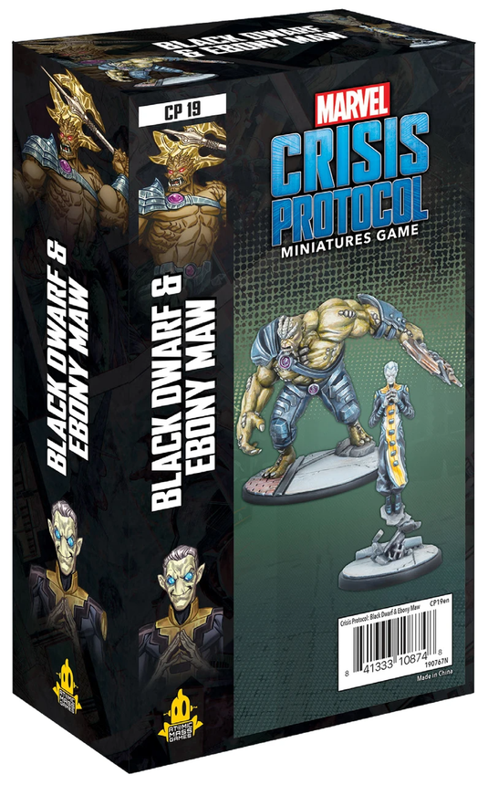 Atomic Mass Games - Marvel Crisis Protocol: Black Dwarf and Ebony Maw