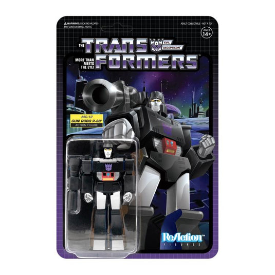 Transformers X Super 7 - Transformers ReAction: Megatron MC-12 (Black Version)