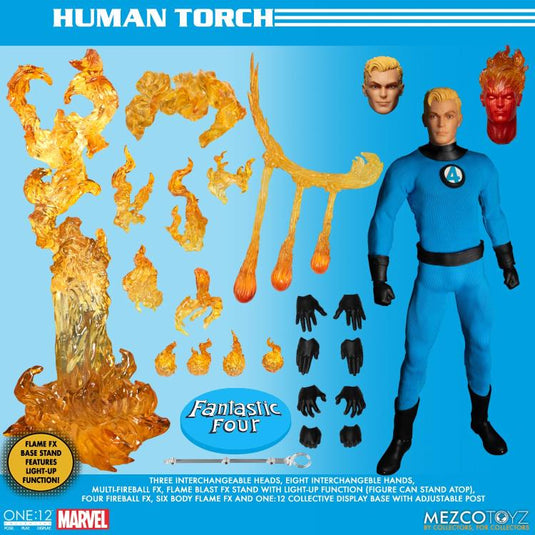 Mezco Toyz - One:12 Fantastic Four Deluxe Steel Box Set