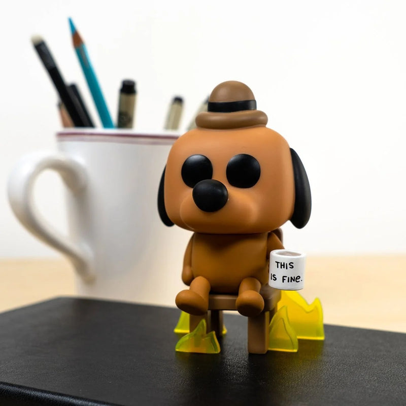 Load image into Gallery viewer, POP! Icons - This is Fine Dog (Exclusive)
