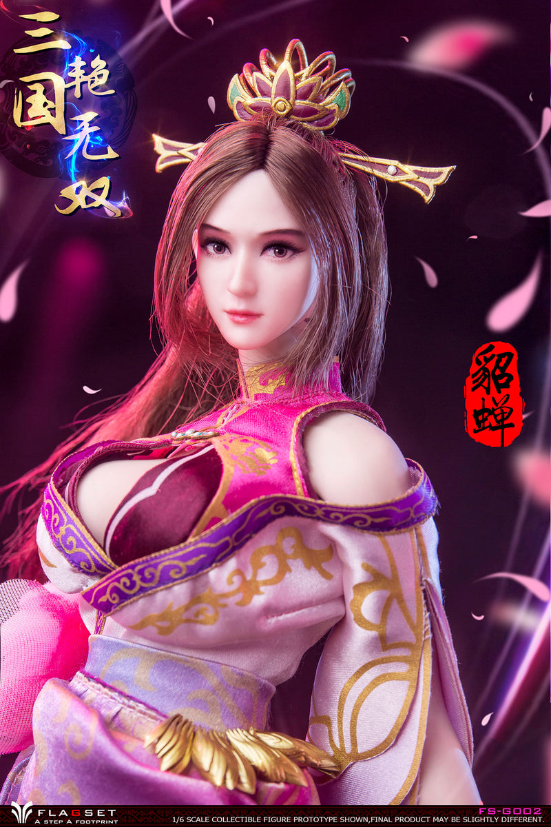 Load image into Gallery viewer, Flagset - Romance of the Three Kingdoms: Diao Chan
