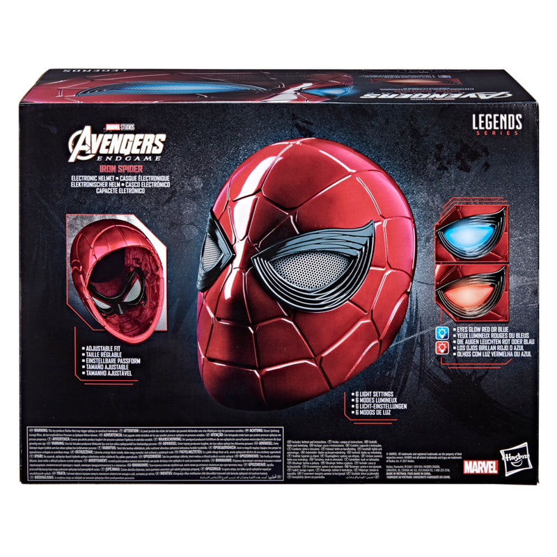 Load image into Gallery viewer, Marvel Legends - 1/1 Scale Iron Spider Electronic Helmet Prop Replica
