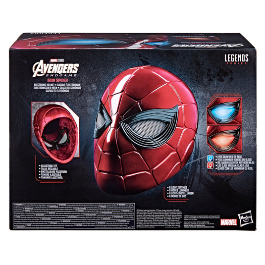 Marvel Legends - 1/1 Scale Iron Spider Electronic Helmet Prop Replica