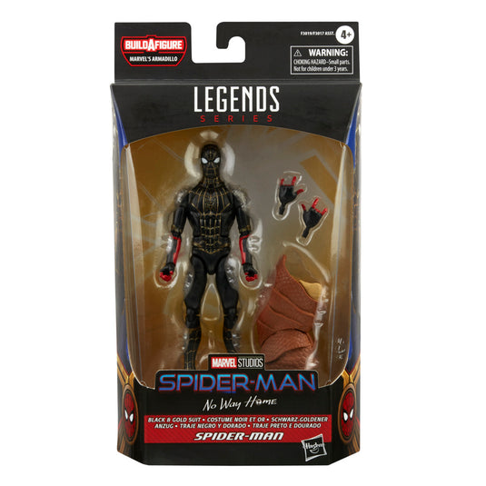 Marvel Legends - Spider-Man Black & Gold Suit [Armadillo BAF]