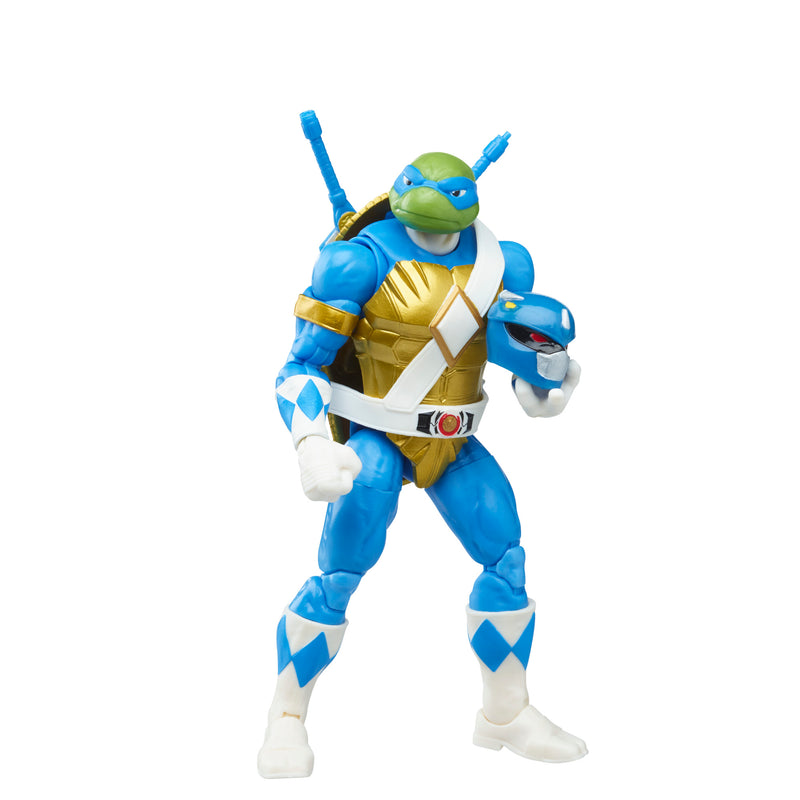 Load image into Gallery viewer, Power Rangers X Teenage Mutant Ninja Turtles Lightning Collection: Morphed Donatello &amp; Morphed Leonardo
