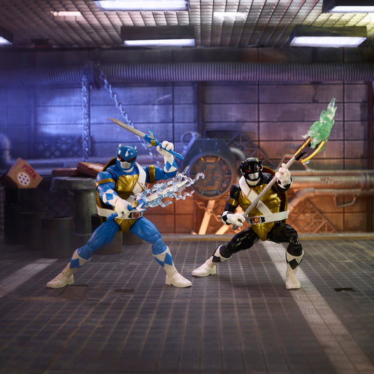 Power Rangers X Teenage Mutant Ninja Turtles Lightning Collection: Morphed Donatello & Morphed Leonardo
