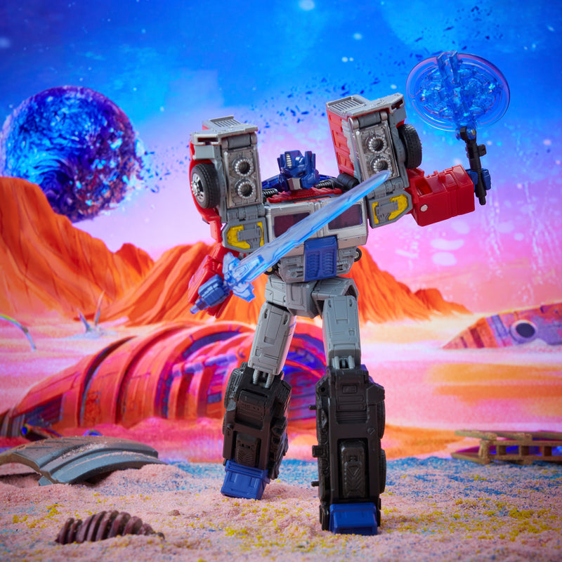 Load image into Gallery viewer, Transformers Generations - Legacy Series: Leader G2 Universe Laser Optimus Prime
