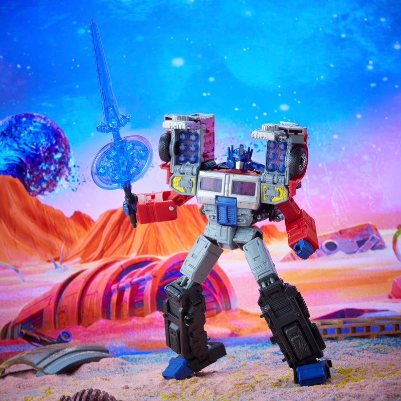 Load image into Gallery viewer, Transformers Generations - Legacy Series: Leader G2 Universe Laser Optimus Prime
