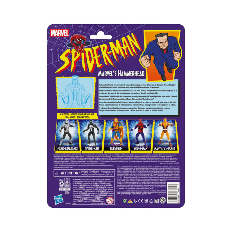 Load image into Gallery viewer, Marvel Legends - Spider-Man Retro Collection: Marvel&#39;s Hammerhead
