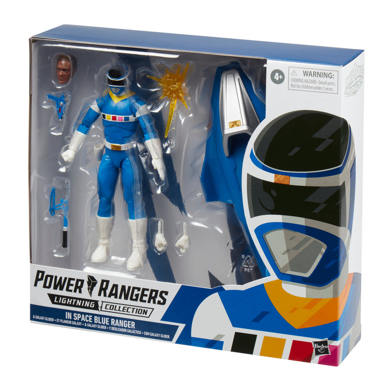 Load image into Gallery viewer, Power Rangers Lightning Collection - Power Rangers In Space: Blue Ranger &amp; Galaxy Rider
