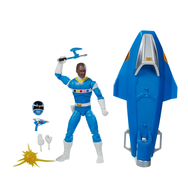 Load image into Gallery viewer, Power Rangers Lightning Collection - Power Rangers In Space: Blue Ranger &amp; Galaxy Rider
