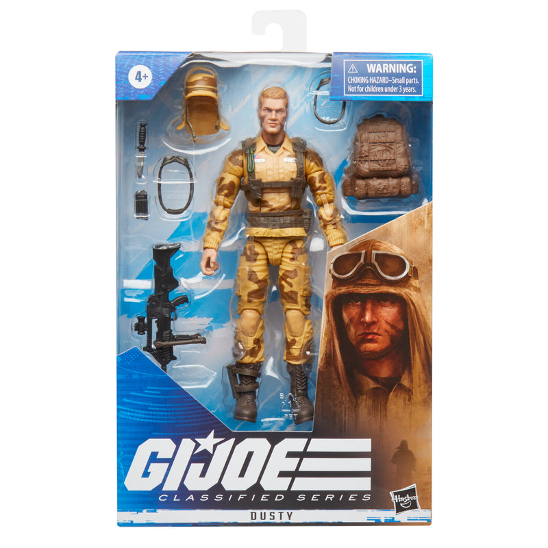 Load image into Gallery viewer, G.I. Joe Classified Series Dusty Action Figure
