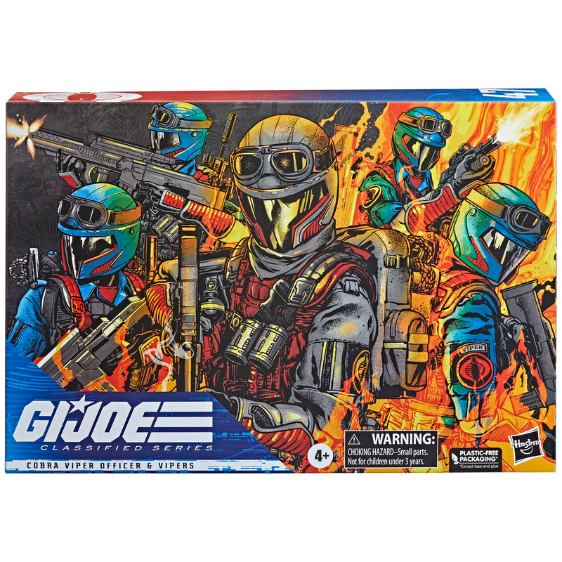Load image into Gallery viewer, G.I. Joe Classified Series - Cobra Viper Officer &amp; Vipers Set
