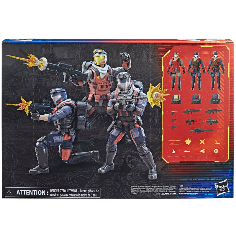 Load image into Gallery viewer, G.I. Joe Classified Series - Cobra Viper Officer &amp; Vipers Set

