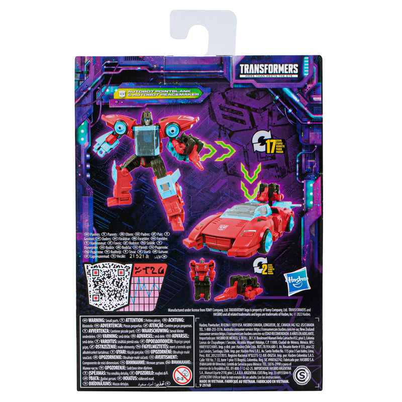 Load image into Gallery viewer, Transformers Generations - Legacy Series: Deluxe Autobot Pointblank &amp; Autobot Peacemaker
