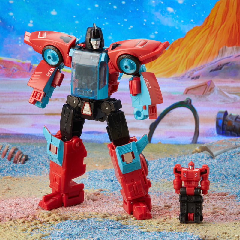 Load image into Gallery viewer, Transformers Generations - Legacy Series: Deluxe Autobot Pointblank &amp; Autobot Peacemaker
