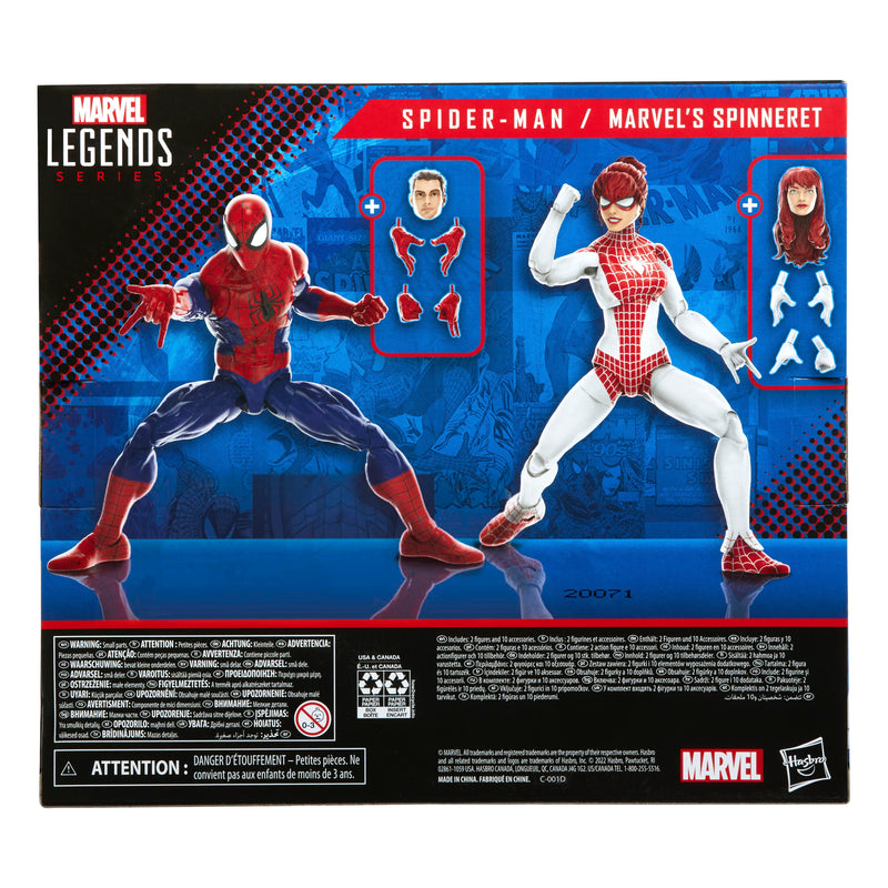 Load image into Gallery viewer, Marvel Legends - Spider-Man and Marvel&#39;s Spinneret 2-Pack
