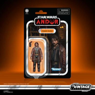 Hasbro - Star Wars: The Vintage Collection: Cassian Andor 3 3/4-Inch Action Figure