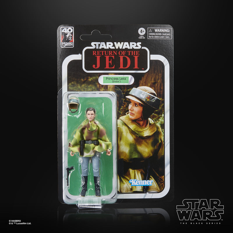 Load image into Gallery viewer, Star Wars The Black Series: Return of the Jedi 40th Anniversary - Princess Leia (Endor)

