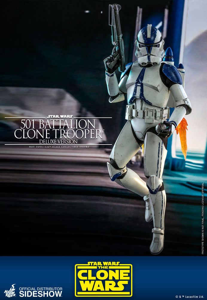 Load image into Gallery viewer, Hot Toys - Star Wars The Clone Wars - 501st Battalion Clone Trooper (Deluxe)
