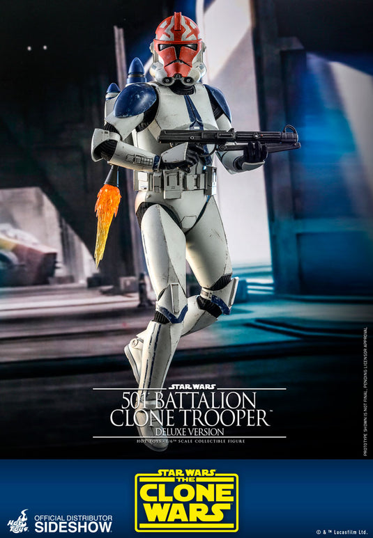 Hot Toys - Star Wars The Clone Wars - 501st Battalion Clone Trooper (Deluxe)