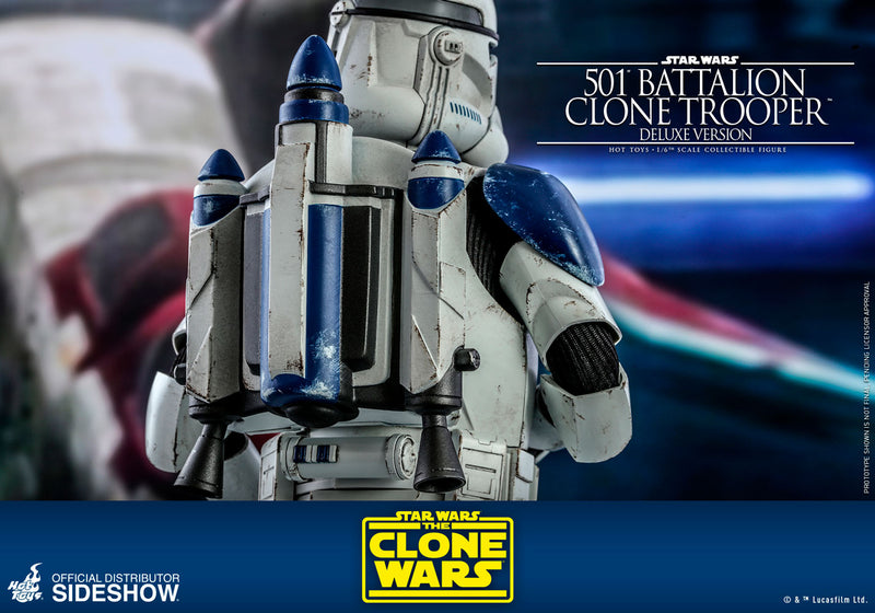 Load image into Gallery viewer, Hot Toys - Star Wars The Clone Wars - 501st Battalion Clone Trooper (Deluxe)
