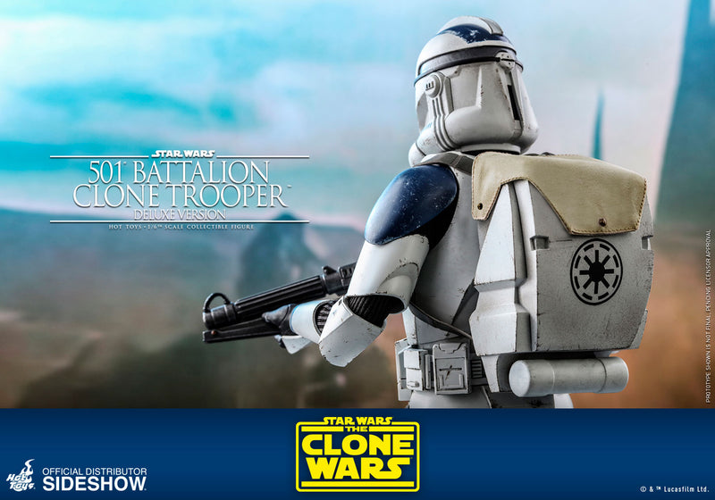 Load image into Gallery viewer, Hot Toys - Star Wars The Clone Wars - 501st Battalion Clone Trooper (Deluxe)
