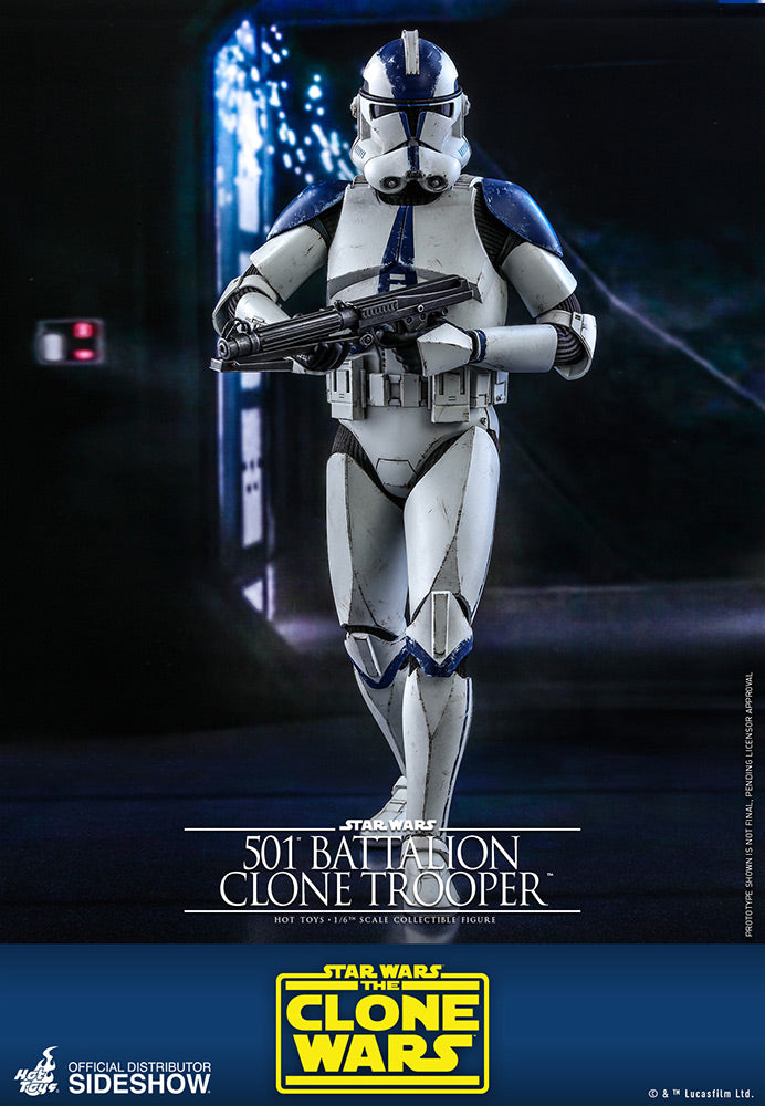 Load image into Gallery viewer, Hot Toys - Star Wars The Clone Wars - 501st Battalion Clone Trooper
