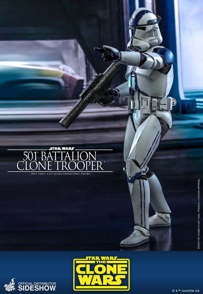 Load image into Gallery viewer, Hot Toys - Star Wars The Clone Wars - 501st Battalion Clone Trooper
