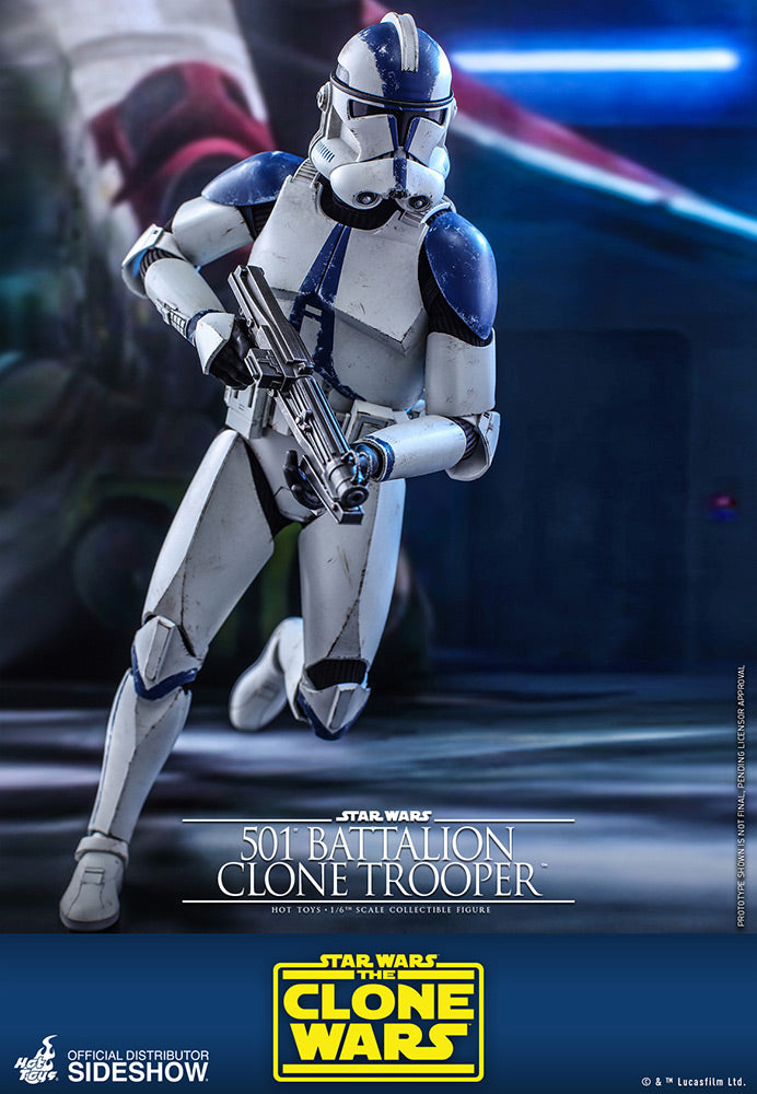 Load image into Gallery viewer, Hot Toys - Star Wars The Clone Wars - 501st Battalion Clone Trooper
