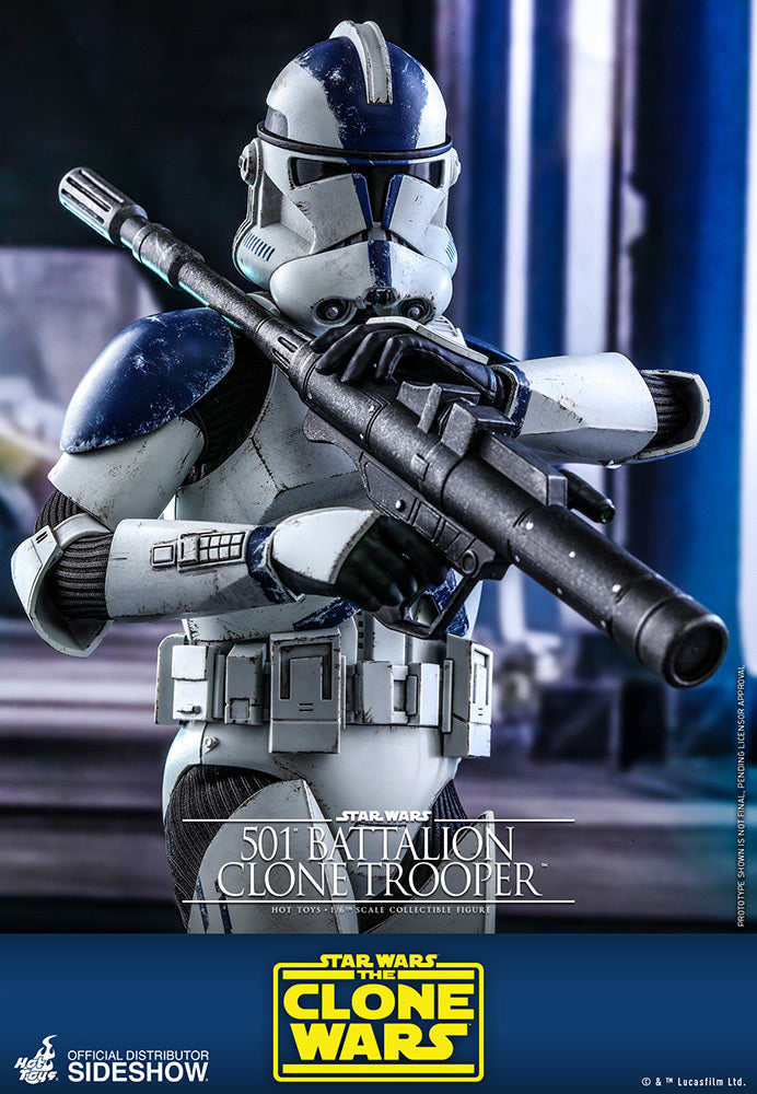 Load image into Gallery viewer, Hot Toys - Star Wars The Clone Wars - 501st Battalion Clone Trooper

