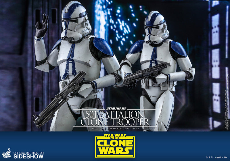Load image into Gallery viewer, Hot Toys - Star Wars The Clone Wars - 501st Battalion Clone Trooper
