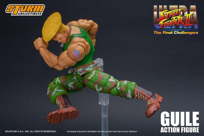 Load image into Gallery viewer, Storm Collectibles - Ultra Street Fighter II: The Final Challengers Guile 1/12 Scale
