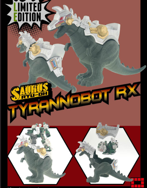 Load image into Gallery viewer, Fansproject - Saurus Ryu-Oh Combiner &amp; Shells Complete Set
