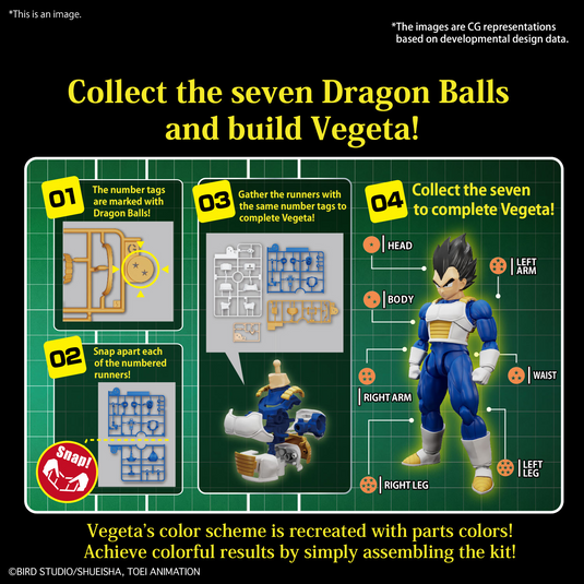Figure Rise Standard - Dragon Ball Z - Vegeta (New Spec Version)