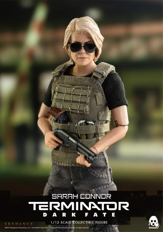 Load image into Gallery viewer, Threezero - Terminator: Dark Fate - Sarah Connor 1/12 Scale
