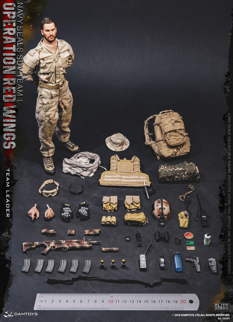Load image into Gallery viewer, DAM Toys - Operation Red Wings Navy Seals SDV 1 Team Leader
