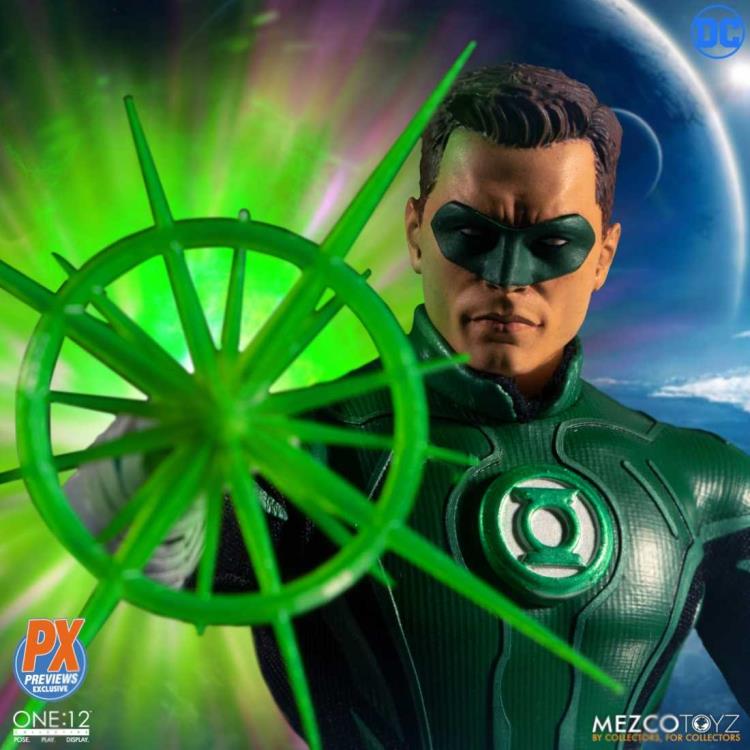 Load image into Gallery viewer, Mezco Toyz - One:12 Green Lantern Hal Jordan (PX Previews Exclusive)
